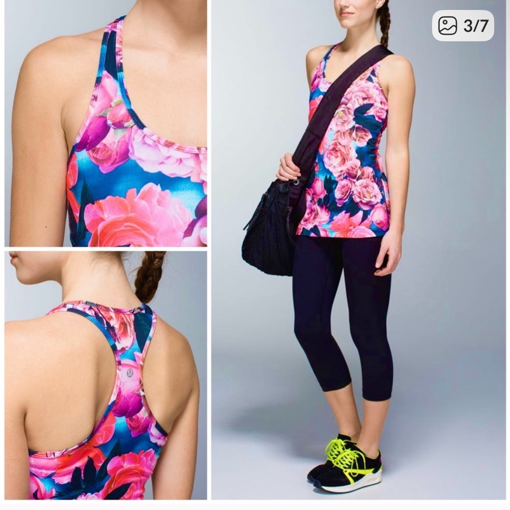 Lululemon Reversible Cool Racerback tank - Picture 2 of 3
